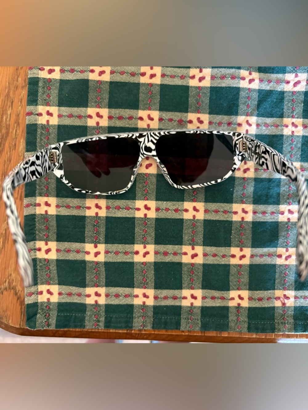Celine Paris CL401951 04A Zebra Smoke Shield Mask Sunglasses CL 40195 w case New - Picture 7 of 7